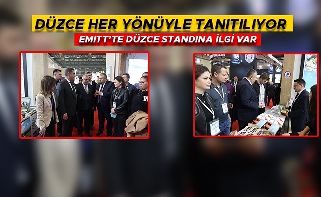 DÜZCE VALİSİ VE TSO BAŞKANI TANITIMA DESTEK VERDİ