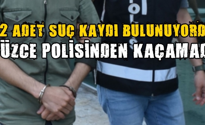 SUÇ MAKİNESİ YAKALANDI…