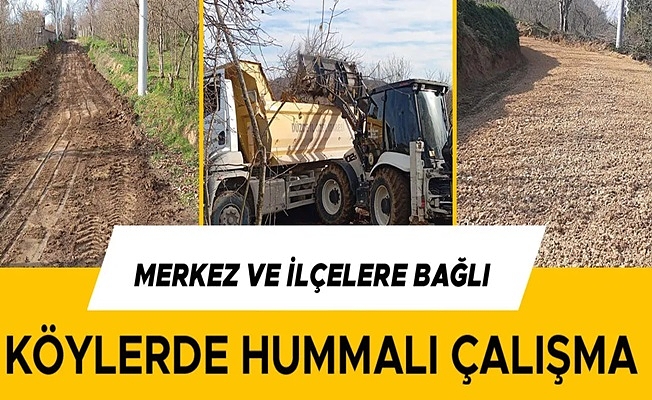 DÜZCE İL ÖZEL İDARESİ ÇALIŞMALARI İLE DİKKATLERİ ÜZERİNE ÇEKİYOR