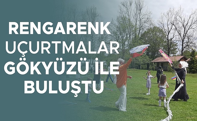 KAYNAŞLI’DA UÇURTMA ŞENLİĞİ VE BELGE TÖRENİ DÜZENLENDİ