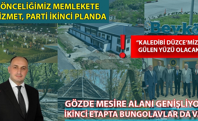 BAŞKAN OCAK HER ALANDA BEYKÖY’Ü KALKINDIRMAKTA KARARLI