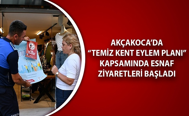 BAŞKAN ALBAYRAK: “HEDEFİMİZ HEP BİRLİKTE DAHA TEMİZ BİR AKÇAKOCA”