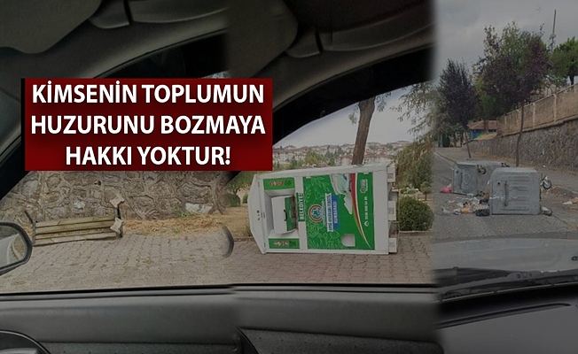 KİMLİĞİ BELİRSİZ KİŞİLER DEVLET MALINA ZARAR VERDİ