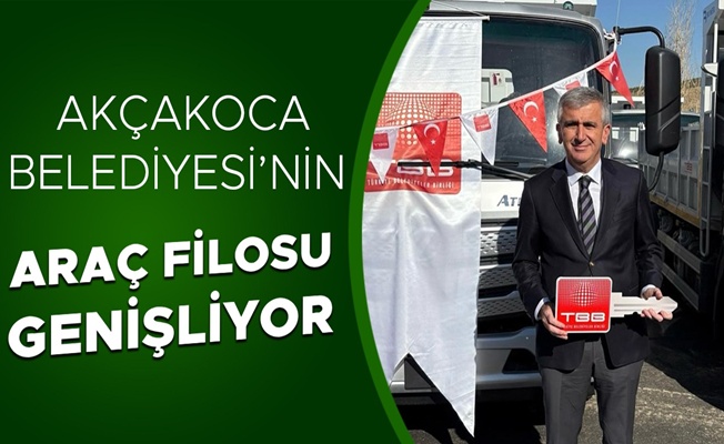 BAŞKAN ALBAYRAK HİBE ÇÖP KAMYONU KAZANDIRDI