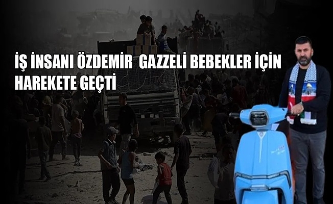 65 BİN TL’LİK MOTOSİKLETİN GELİRİNİ BEBEKLERİN MAMA İHTİYACI İÇİN BAĞIŞLAYACAK