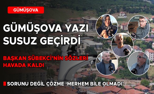 KIŞLA SAKİNLERİ: SUSUZLUĞU İLİKLERİMİZE KADAR HİSSETTİK