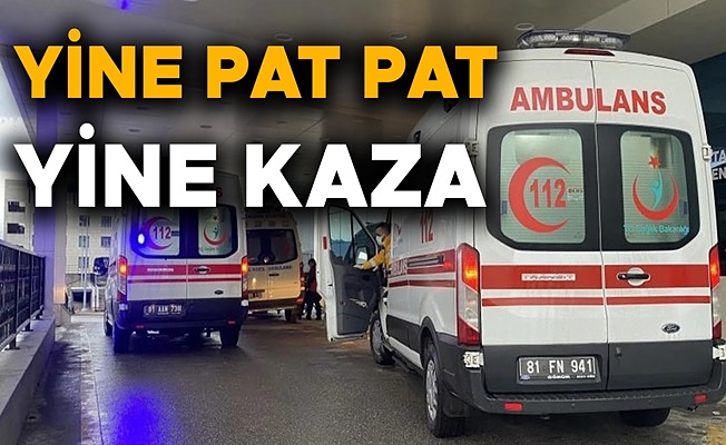 TARIM ARACININ DEVRİLMESİ SONUCU 2 KİŞİ YARALANDI