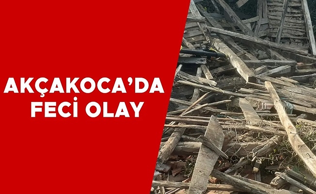 BAĞ EVİ ÇÖKTÜ ENKAZ ALTINDA KALAN BİR KİŞİ HAYATINI KAYBETTİ