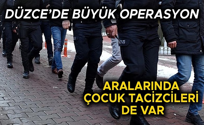 ÇOK SAYIDA KİŞİ GÖZALTINA ALINDI