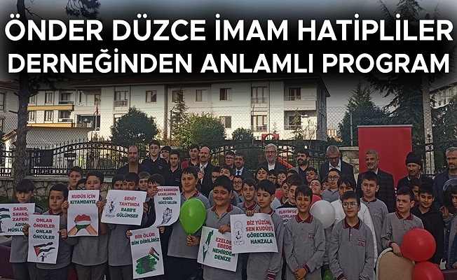 “TÜRKİYE YEŞERİYOR, GAZZE GÜÇLENİYOR”