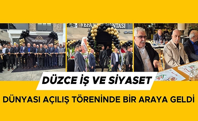 VEFA ET LOKANTASI DAMAK ÇATLATAN LEZZETLERİYLE HİZMETE GİRDİ