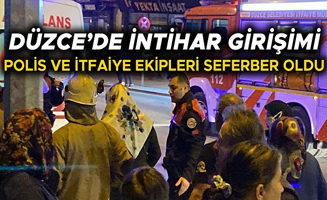 GENÇ KADIN YAŞAMINA SON VERMEK İÇİN KÖPRÜYE ÇIKTI