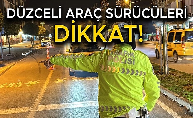 TRAFİKTE YENİ DÖNEM BAŞLIYOR…