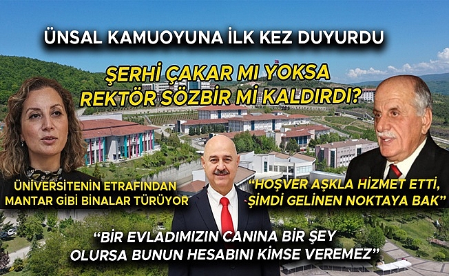 DÜZCE ÜNİVERSİTESİ YERLEŞKESİNDE RANT KOKUSU VAR
