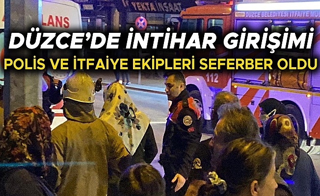 GENÇ KADIN YAŞAMINA SON VERMEK İÇİN KÖPRÜYE ÇIKTI