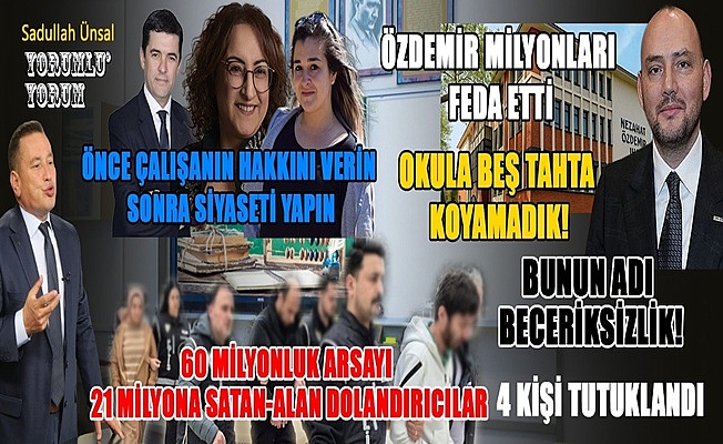 BU KADAR REZİL İŞ, İŞLEM, TAKİP OLAMAZ!