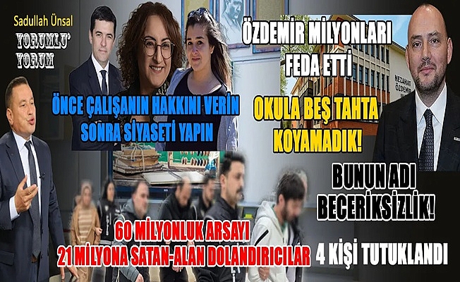 BU KADAR REZİL İŞ, İŞLEM, TAKİP OLAMAZ!