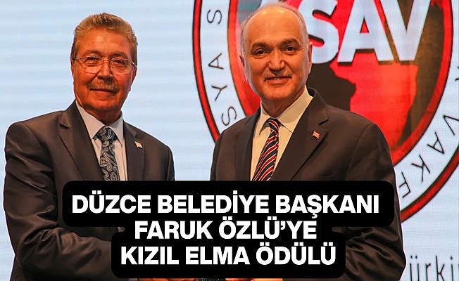 PRESTİJLİ ÖDÜL SAVUNMA SANAYİSİNE KATKILARI İÇİN VERİLDİ