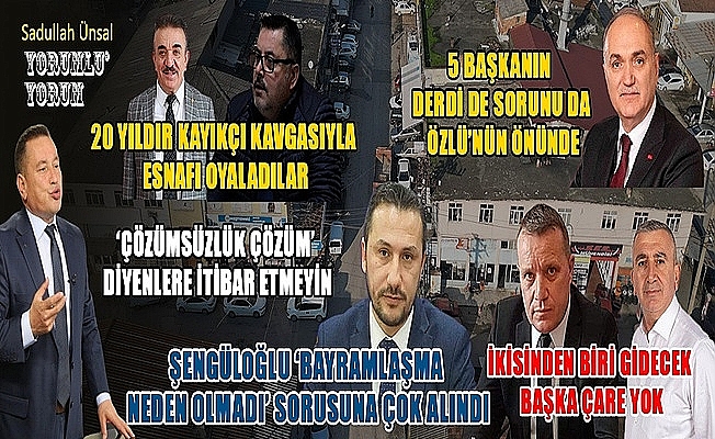 İKTİDAR PARTİSİ AK PARTİ DÜZCE’DE BAYRAMLAŞAMADI