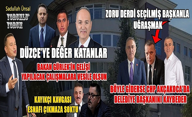 KAVGANIN OLDUĞU YERDE HALK DA SİYASETTE OLMAZ