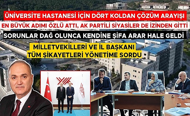 DÜZCE ‘SAĞLIK BAKANLIĞI’NA BAĞLANSIN’ DİYE BASTIRIYOR!