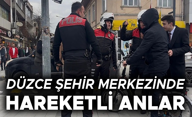 TARTIŞMA BÜYÜMEDEN POLİS MÜDAHALESİ İLE SONAR ERDİ