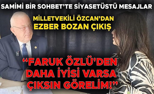 "FARUK BEY DÜZCE İÇİN BİR KAZANIMDIR, KENDİSİNİ SEVİYORUM"