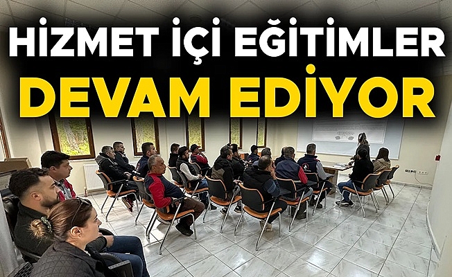 VETERİNER İŞLERİ TEKNİK PERSONELİ BİLGİLENDİRİLDİ