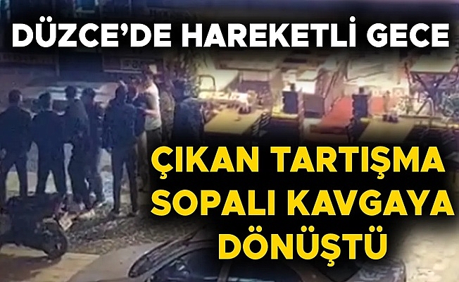 OLAYA POLİS EKİPLERİ MÜDAHALE ETTİ