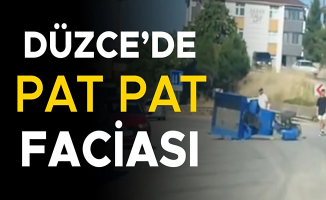 KAMYONUN ÇARPTIĞI PAT PAT SÜRÜCÜSÜ HAYATINI KAYBETTİ