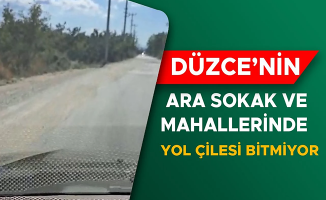 VATANDAŞLAR YOLLARIN BOZUKLUĞUNDAN DERT YANDI