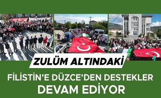 İMAM HATİP LİSESİ ÖĞRENCİLERİNDEN GAZZE’YE DESTEK YÜRÜYÜŞÜ