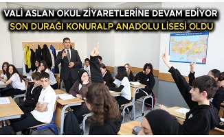 ÖĞRENCİLERE KİTAP OKUMANIN ÖNEMİNDEN BAHSETTİ