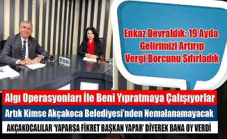 HALKIN GÜVENİNİ ASLA BOŞA ÇIKARTMADIM, ÇIKARTMAM!