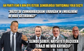 “ŞENGÜLOĞLU’NUN SİYASETE GİRİNCE İSTİKAMETİ ŞAŞTI”