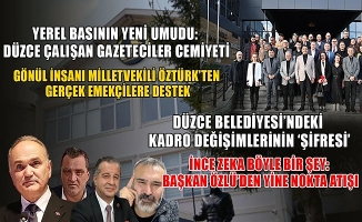 DÜZCE’DE ‘VERİMLİ’ HİZMET DÖNEMİNİN AYAK SESLERİ…