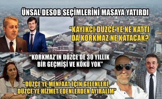 “KIŞ AYLARINDA DÜZCE’DE NEFES BİLE ALAMIYORUZ”