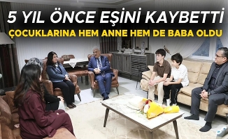 VALİ MAKAS’TAN KARAKUŞ AİLESİNE ANLAMLI ZİYARET