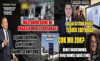 DEPREMLERİN SEBEBİ DOĞAYA AYKIRI UYGULAMALARDIR