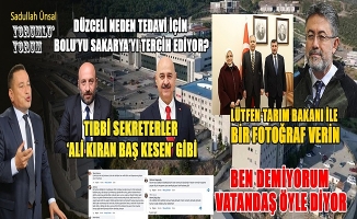 DÜZCE ÜNİVERSİTESİ TIP FAKÜLTESİ’NDE AYAKLAR BAŞ OLMUŞ!