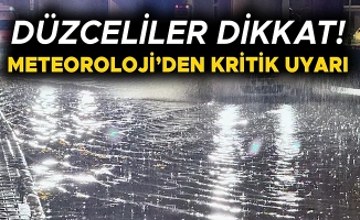 YAĞIŞLAR GERİ DÖNÜYOR