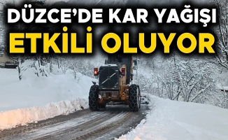 YÜKSEK KESİMLER BEYAZA BÜRÜNDÜ