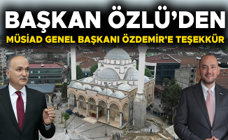“CEDİDİYE CAMİMİZİN MİNARELERİ ŞEHRİMİZİN KALBİNDE GÖRKEMİYLE GÖZ DOLDURUYOR”