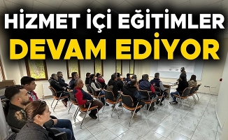 VETERİNER İŞLERİ TEKNİK PERSONELİ BİLGİLENDİRİLDİ