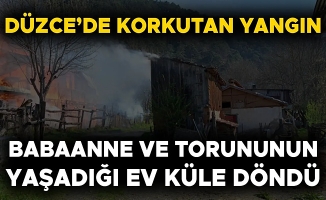 YANGIN SAMANLIĞA SIÇRAMADAN KONTROL ALTINA ALINDI