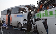 Iğdır'da iki otobüs kafa kafaya çarpıştı: 7 ölü, 16 yaralı