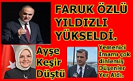 Dr Faruk Özlü ve Tozan Yıldızlı Yükseldi.