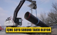 40 YILLIK HATLAR ÇELİK BORULARLA YENİLENİYOR