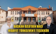 “BU ANLAMLI YATIRIM İÇİN GÖNÜLDEN TEŞEKKÜRLERİMİ SUNUYORUM”