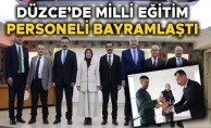 MİLLİ EĞİTİM MÜDÜRÜ ÖZER PERSONELİNİN RAMAZAN BAYRAMINI KUTLADI